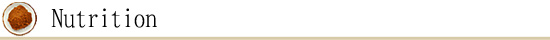 Nutrition