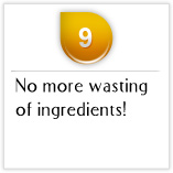 Tips09 No more wasting of ingredients!