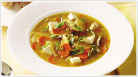 Chicken & Vegetable Miso Soup