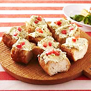 Miso & Easy Spread with Grilled French Bread