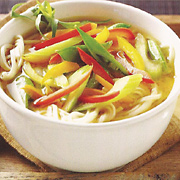 Miso Udon Nooodle with Vegetables