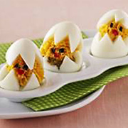“Chick” Deviled Eggs